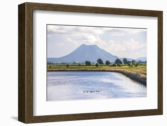 Mount Edgecumbe (Putauaki), Near Whakatane, Bay of Plenty, North Island, New Zealand, Pacific-Matthew Williams-Ellis-Framed Photographic Print