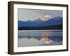 Mount Edith Cavell Reflected in Pyramid Lake, Early Morning, Jasper National Park, UNESCO World Her-Martin Child-Framed Photographic Print