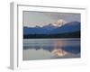 Mount Edith Cavell Reflected in Pyramid Lake, Early Morning, Jasper National Park, UNESCO World Her-Martin Child-Framed Photographic Print