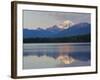 Mount Edith Cavell Reflected in Pyramid Lake, Early Morning, Jasper National Park, UNESCO World Her-Martin Child-Framed Photographic Print