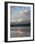 Mount Edith Cavell Reflected in Pyramid Lake, Early Morning, Jasper National Park, UNESCO World Her-Martin Child-Framed Photographic Print