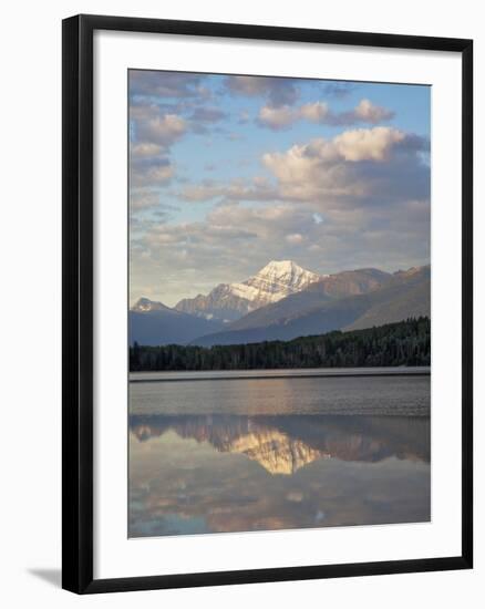 Mount Edith Cavell Reflected in Pyramid Lake, Early Morning, Jasper National Park, UNESCO World Her-Martin Child-Framed Photographic Print