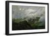 Mount El'Brus, Russia, 1894-Nikolai Aleksandrovich Yaroshenko-Framed Giclee Print