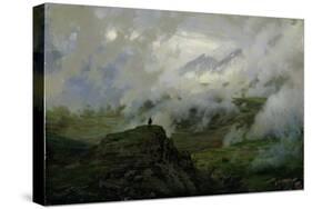 Mount El'Brus, Russia, 1894-Nikolai Aleksandrovich Yaroshenko-Stretched Canvas