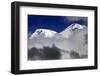 Mount Elbrus Surrounded by Clouds, Seen from Mount Cheget in the Morning, Caucasus, Russia-Schandy-Framed Photographic Print