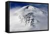 Mount Elbrus, the Highest Mountain in Europe (5,642M) Surrounded by Clouds, Caucasus, Russia-Schandy-Framed Stretched Canvas