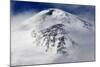 Mount Elbrus, the Highest Mountain in Europe (5,642M) Surrounded by Clouds, Caucasus, Russia-Schandy-Mounted Photographic Print