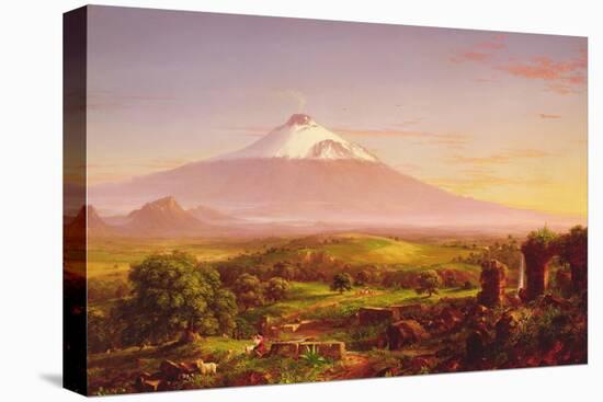 Mount Etna, 1842 (Oil on Canvas)-Thomas Cole-Stretched Canvas