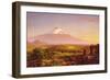 Mount Etna, 1842 (Oil on Canvas)-Thomas Cole-Framed Giclee Print