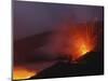 Mount Etna Eruption, Sicily, Italy-null-Mounted Photographic Print