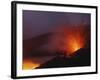 Mount Etna Eruption, Sicily, Italy-null-Framed Photographic Print