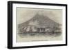 Mount Etna, from Catania Harbour-null-Framed Giclee Print