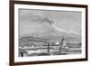 Mount Etna, from Catania-German School-Framed Giclee Print