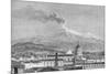 Mount Etna, from Catania-German School-Mounted Giclee Print