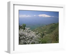 Mount Etna, Island of Sicily, Italy, Mediterranean-N A Callow-Framed Photographic Print