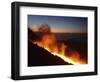 Mount Etna Lava Flow in Morning Dawn, Sicily, Italy-null-Framed Photographic Print