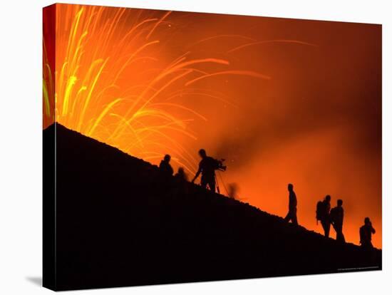 Mount Etna, Near Nicolosi, Italy-Pier Paolo Cito-Stretched Canvas