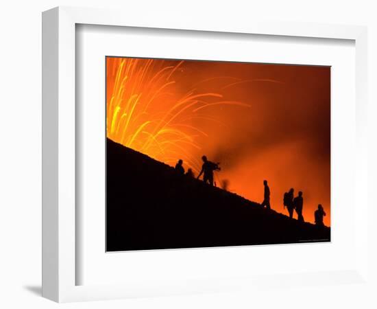 Mount Etna, Near Nicolosi, Italy-Pier Paolo Cito-Framed Photographic Print