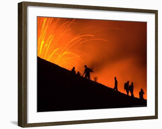 Mount Etna, Near Nicolosi, Italy-Pier Paolo Cito-Framed Photographic Print