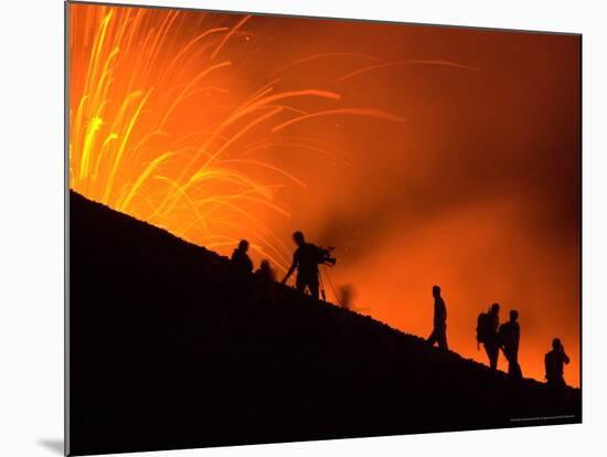 Mount Etna, Near Nicolosi, Italy-Pier Paolo Cito-Mounted Photographic Print