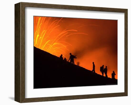 Mount Etna, Near Nicolosi, Italy-Pier Paolo Cito-Framed Photographic Print