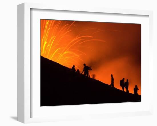 Mount Etna, Near Nicolosi, Italy-Pier Paolo Cito-Framed Photographic Print