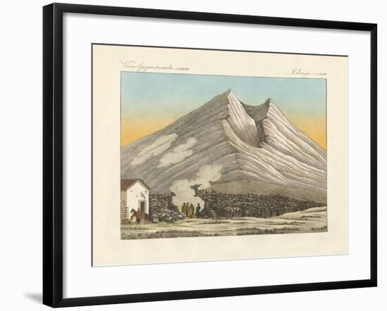 Mount Etna of Sicily-null-Framed Giclee Print