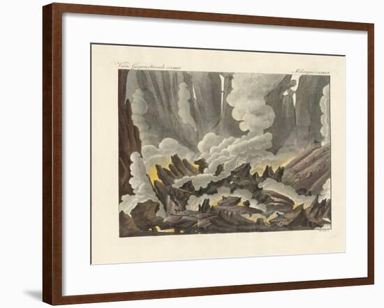 Mount Etna of Sicily-null-Framed Giclee Print