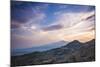 Mount Etna Volcano at Sunset, UNESCO World Heritage Site, Taormina, Sicily, Italy, Europe-Matthew Williams-Ellis-Mounted Photographic Print