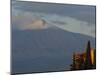 Mount Etna Volcano from Taormina, Mount Etna Region, Sicily, Italy, Europe-Duncan Maxwell-Mounted Photographic Print