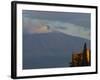 Mount Etna Volcano from Taormina, Mount Etna Region, Sicily, Italy, Europe-Duncan Maxwell-Framed Photographic Print