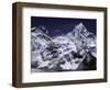 Mount Everest and Ama Dablam, Nepal-Michael Brown-Framed Photographic Print