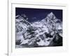 Mount Everest and Ama Dablam, Nepal-Michael Brown-Framed Photographic Print