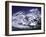 Mount Everest and Ama Dablam Seperated by a Glacier, Nepal-Michael Brown-Framed Photographic Print