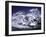 Mount Everest and Ama Dablam Seperated by a Glacier, Nepal-Michael Brown-Framed Photographic Print