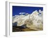 Mount Everest and Nuptse from Kala Patthar, Sagarmatha Natl Park, UNESCO World Heritage Site, Nepal-Jochen Schlenker-Framed Photographic Print