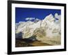 Mount Everest and Nuptse from Kala Patthar, Sagarmatha Natl Park, UNESCO World Heritage Site, Nepal-Jochen Schlenker-Framed Photographic Print