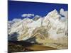 Mount Everest and Nuptse from Kala Patthar, Sagarmatha Natl Park, UNESCO World Heritage Site, Nepal-Jochen Schlenker-Mounted Photographic Print