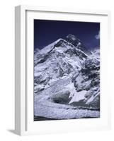 Mount Everest and the Landscape That Surrounds It, Nepal-Michael Brown-Framed Photographic Print