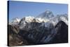 Mount Everest From Gokyo Ri. Sagarmatha National Park. Solukhumbu District. Nepal-Oscar Dominguez-Stretched Canvas
