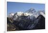 Mount Everest From Gokyo Ri. Sagarmatha National Park. Solukhumbu District. Nepal-Oscar Dominguez-Framed Photographic Print