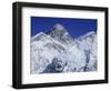 Mount Everest from Kala Pata, Himalayas, Nepal, Asia-David Poole-Framed Photographic Print