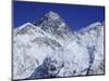 Mount Everest from Kala Pata, Himalayas, Nepal, Asia-David Poole-Mounted Photographic Print