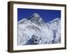 Mount Everest from Kala Pata, Himalayas, Nepal, Asia-David Poole-Framed Photographic Print