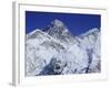 Mount Everest from Kala Pata, Himalayas, Nepal, Asia-David Poole-Framed Photographic Print