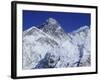 Mount Everest from Kala Pata, Himalayas, Nepal, Asia-David Poole-Framed Photographic Print