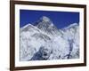 Mount Everest from Kala Pata, Himalayas, Nepal, Asia-David Poole-Framed Photographic Print