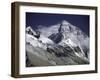 Mount Everest from the North Side, Tibet-Michael Brown-Framed Photographic Print