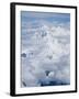 Mount Everest, Himalayas, Border Nepal and Tibet, China-Ethel Davies-Framed Photographic Print