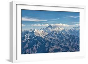 Mount Everest in Mahalangur, Nepal-Ivan Batinic-Framed Photographic Print